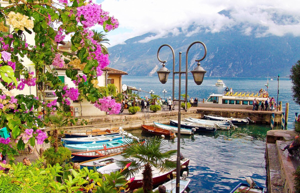 Озеро Гарда Италия фото