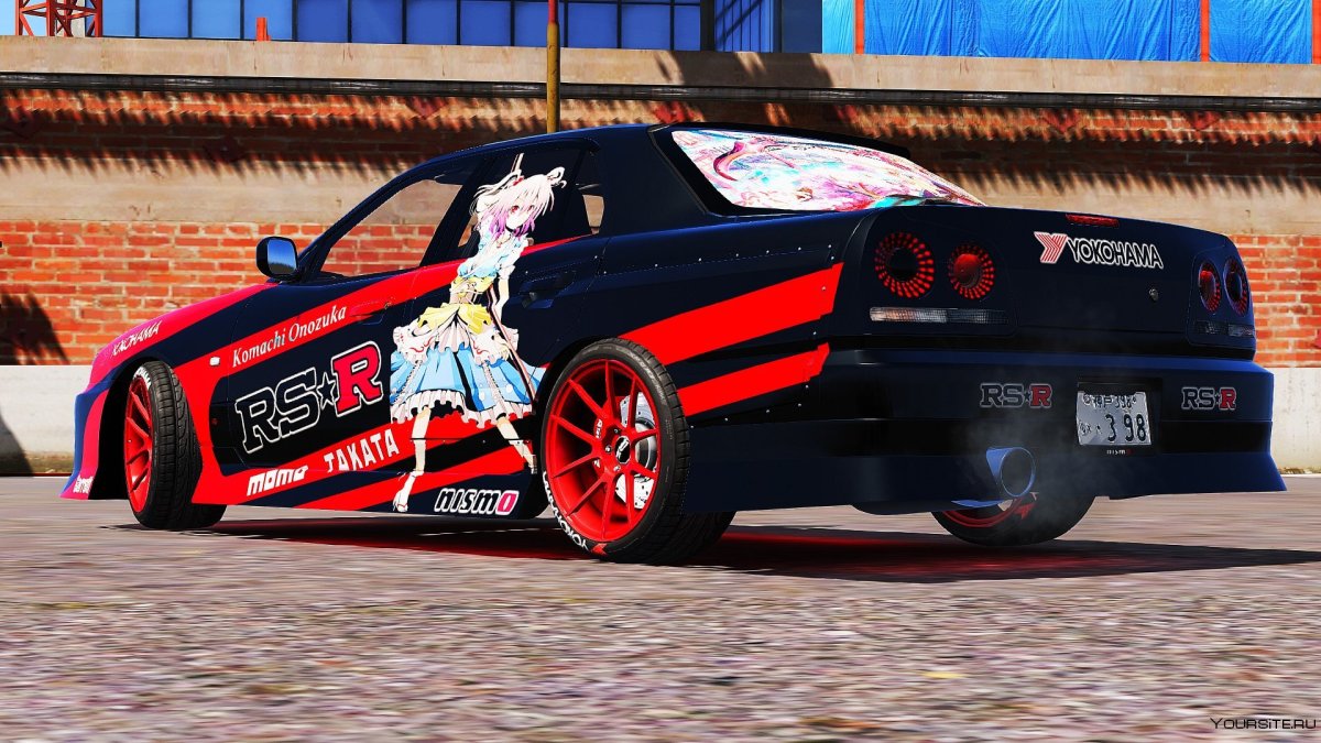 Nissan Skyline r34 GTR Itasha