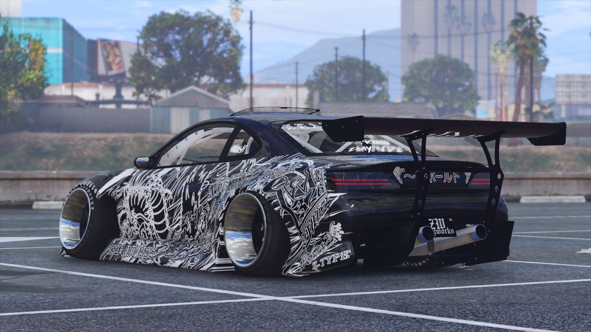 Дрифт ливреи на Silvia s15