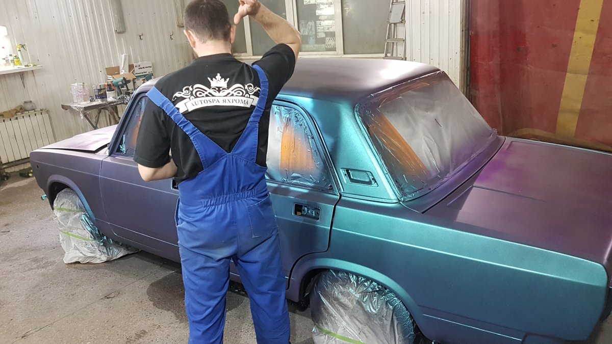 Покрасочные работы авто