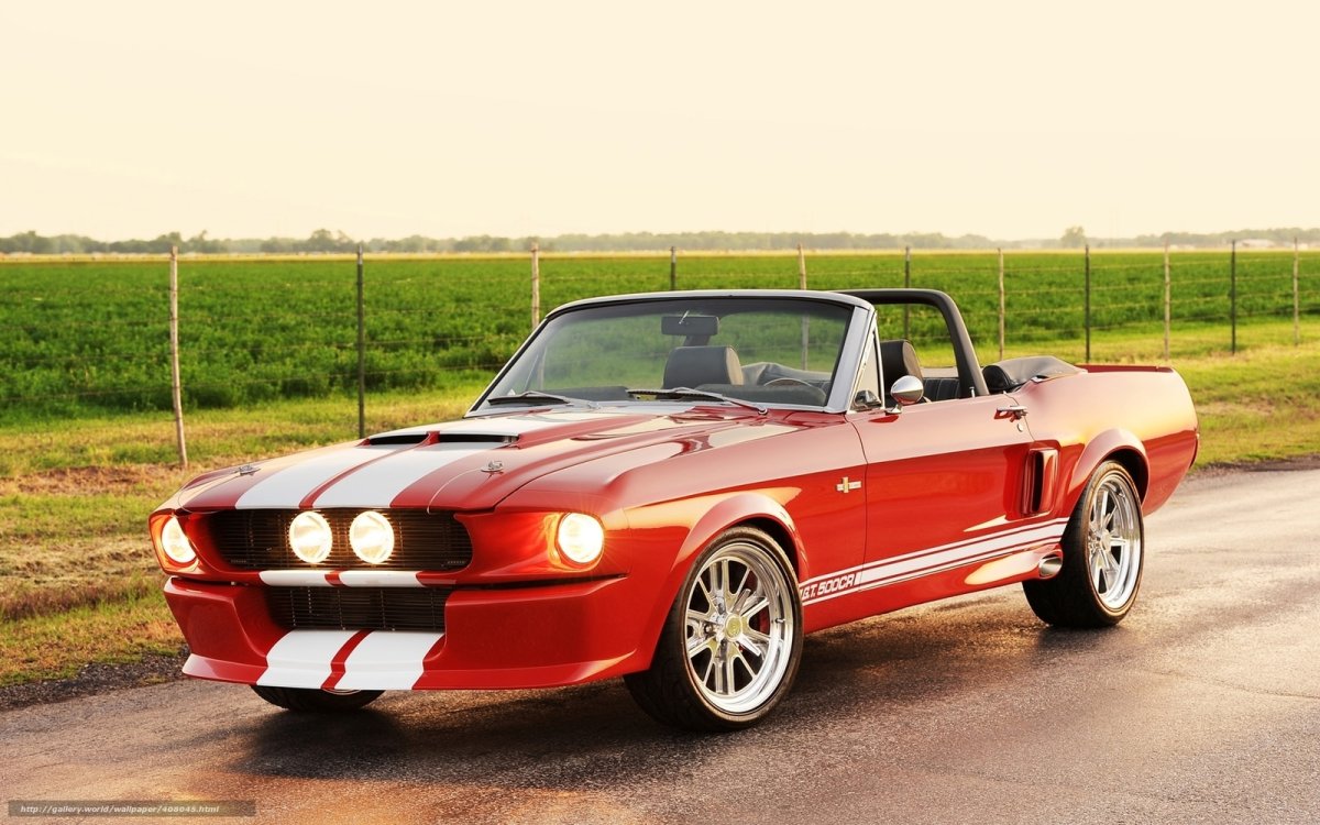 Ford Mustang Shelby gt500 кабриолет