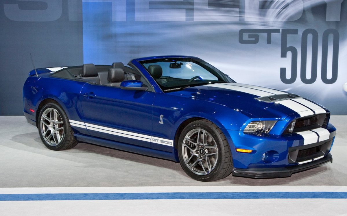 Ford Mustang Shelby gt500 кабриолет