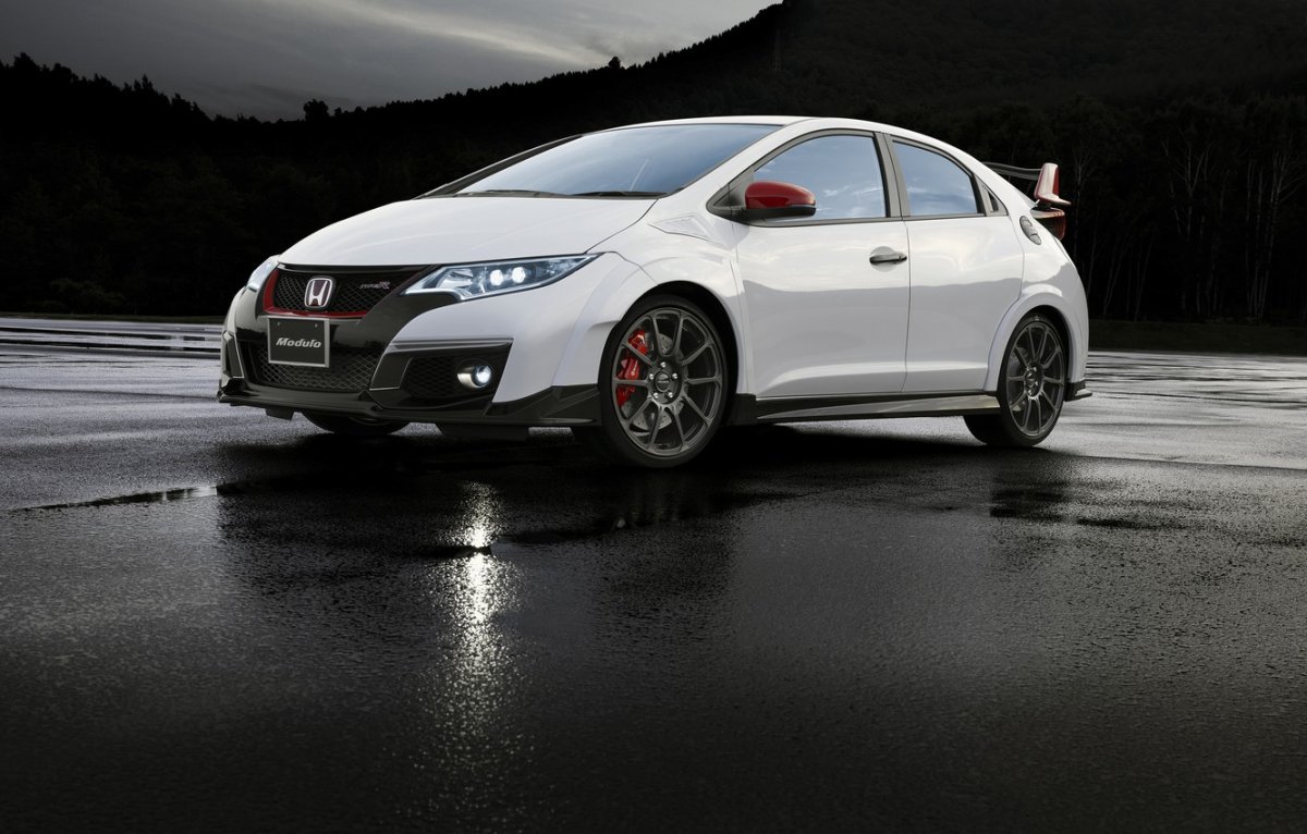 Honda Civic 4d Type r белый