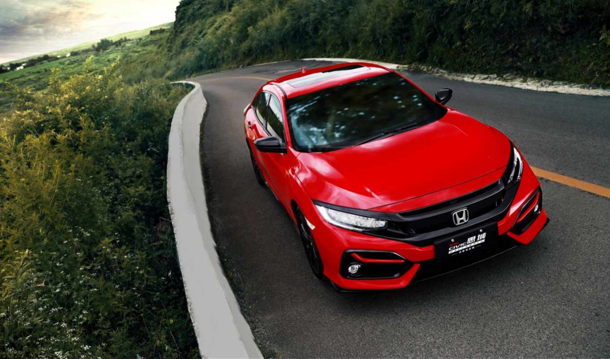 Honda Civic 2018 Hatchback 4k