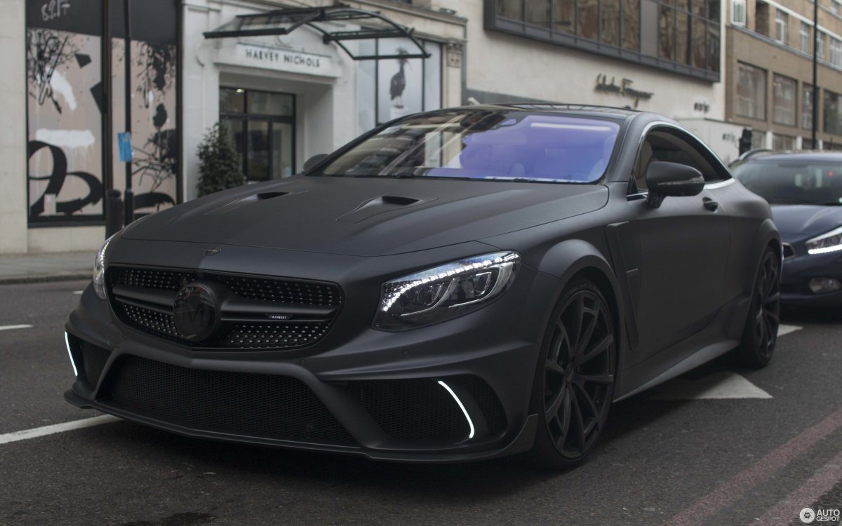 Мерседес s 63 АМГ черный матовый