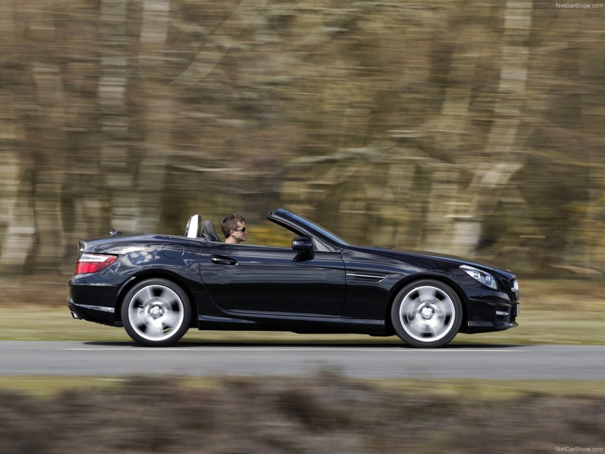 Мерседес SLK кабриолет 2012