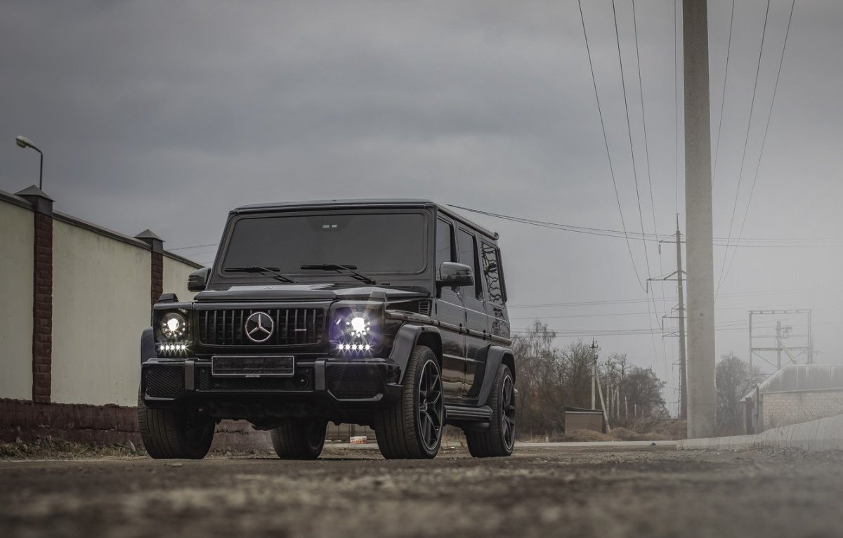 Mercedes Benz g55 AMG бандит