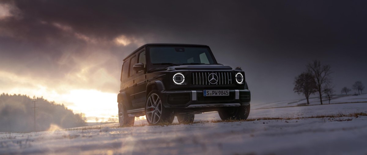 Mercedes-Benz g63 AMG зимний