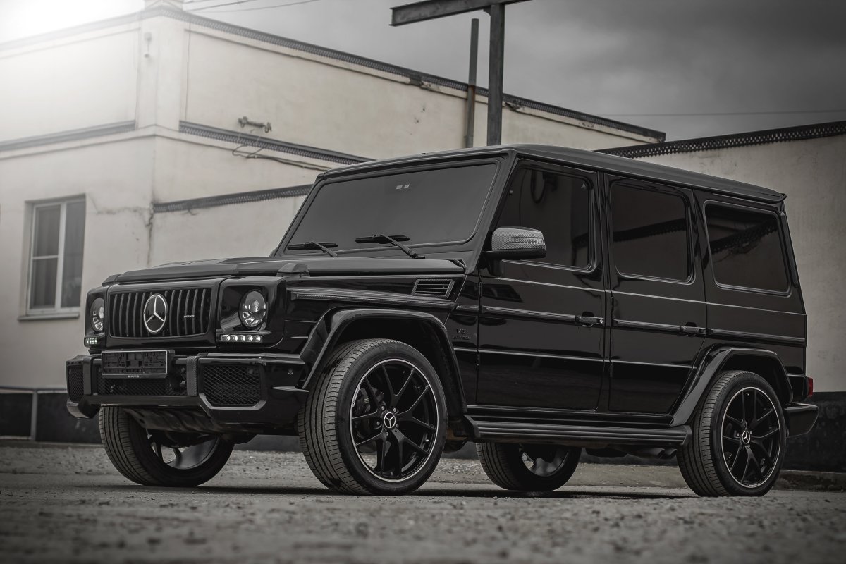 Mercedes Benz g55 AMG бандит