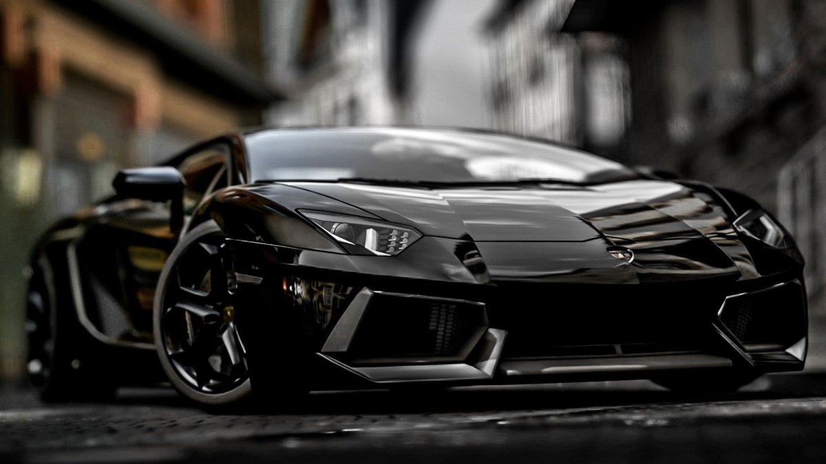 Lamborghini Aventador 4к