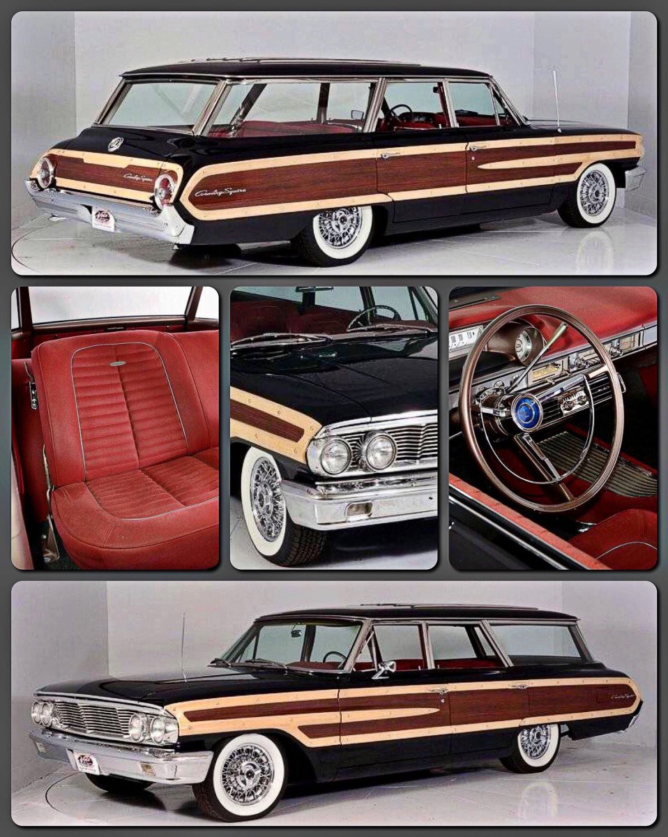 Ford Country Squire Station Wagon 1962