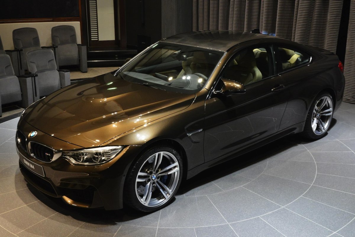 BMW 4 бронзовый металлик
