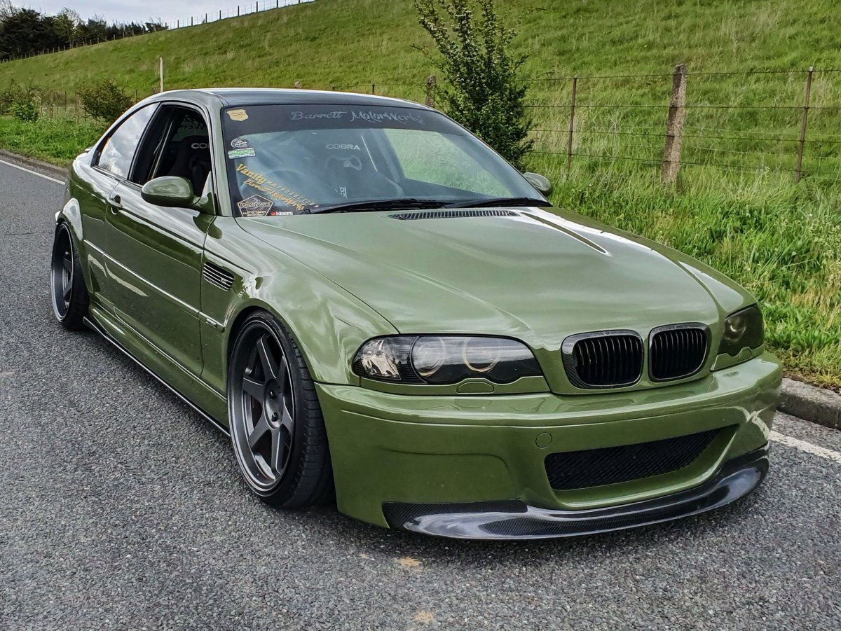 BMW m3 e46 Green