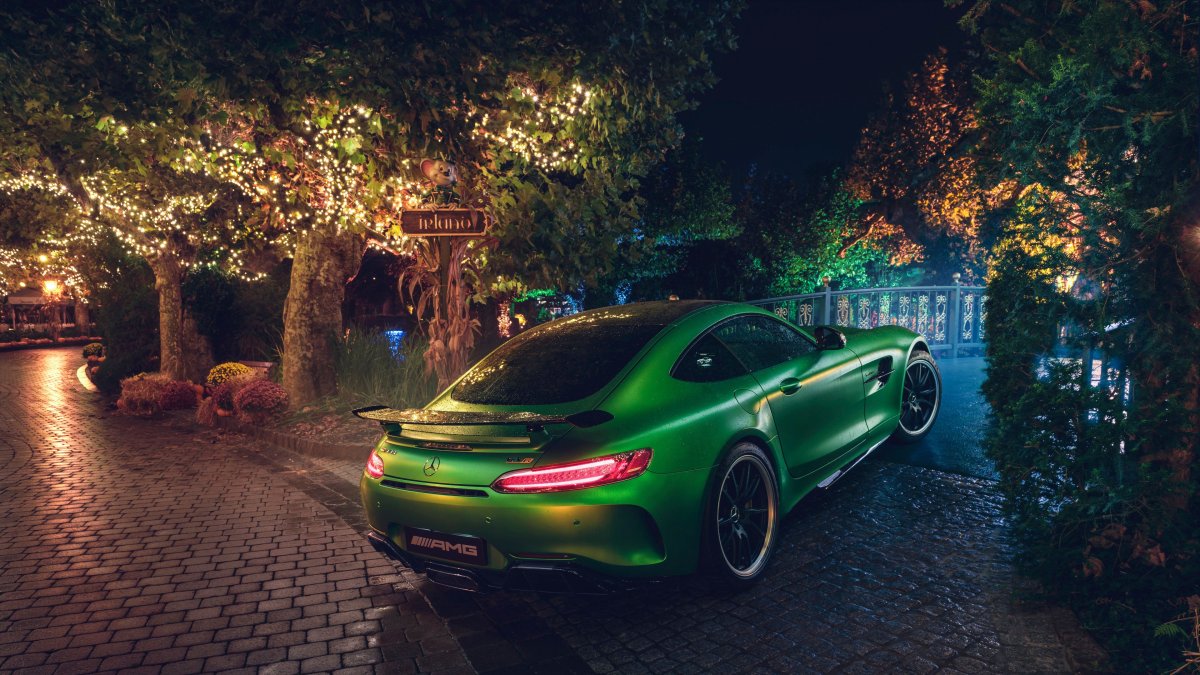 Mercedes AMG gt r 4k