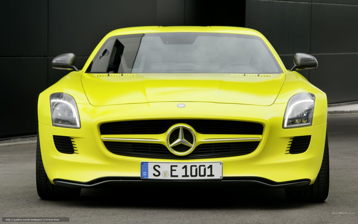 Mercedes-Benz. SLS AMG E-Cell