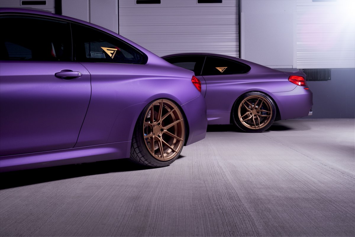 BMW m6 Purple