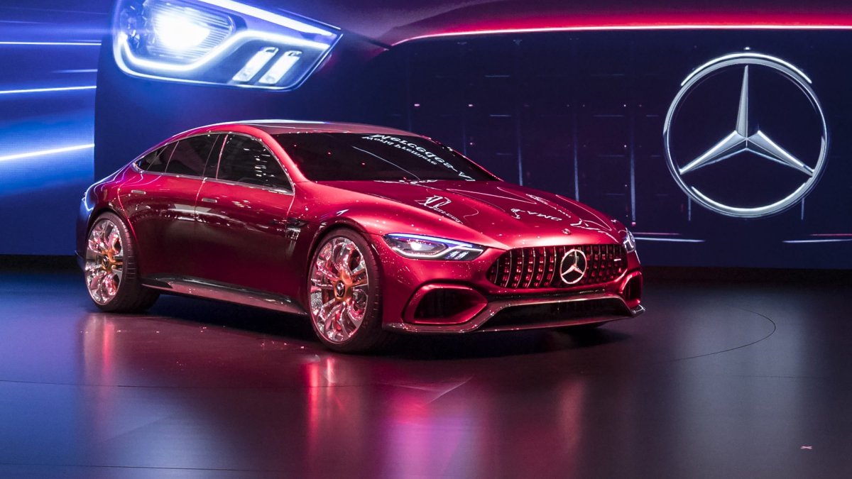 Мерседес Бенц AMG gt Concept 2018