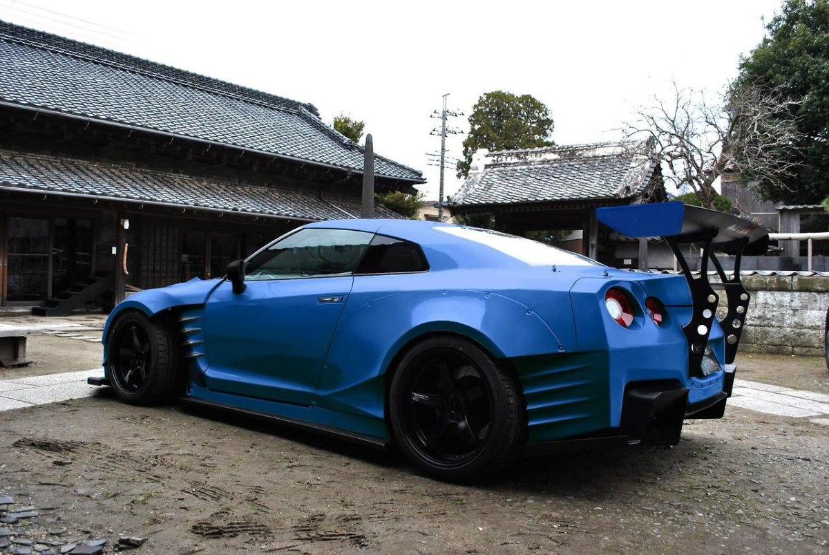 Nissan gt-r r35 Форсаж