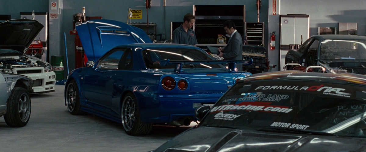 Nissan Skyline GTR r34 Форсаж 4