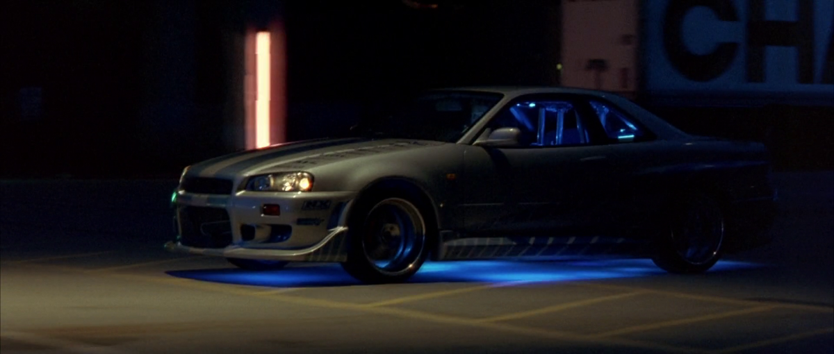 Nissan Skyline r34 GTR фильм Форсаж 2