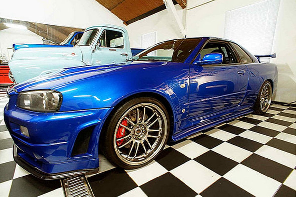 Nissan GTR r34 Форсаж 4