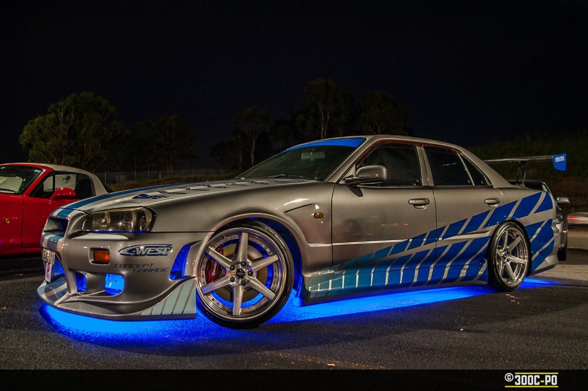 Nissan Skyline GTR r34 Форсаж 2