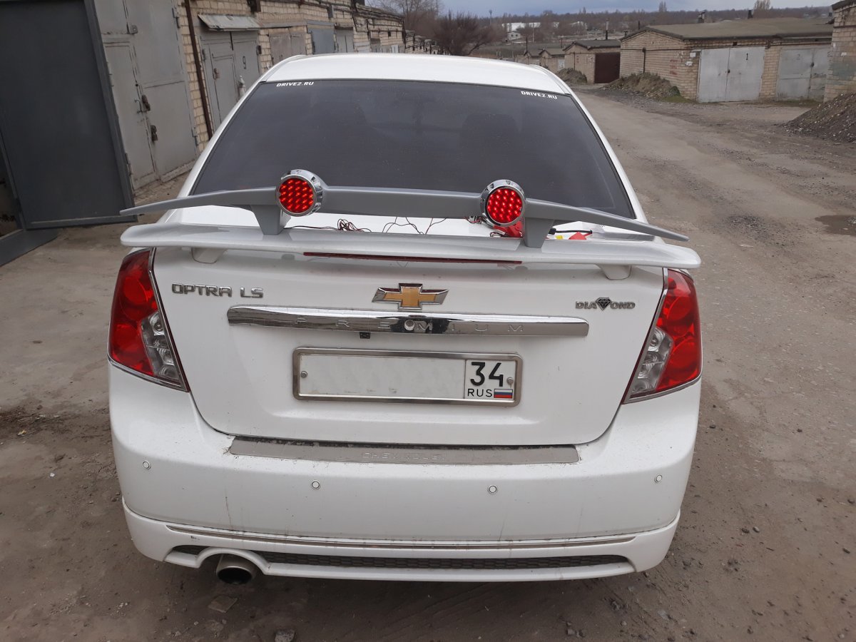 Chevrolet Lacetti седан спойлер