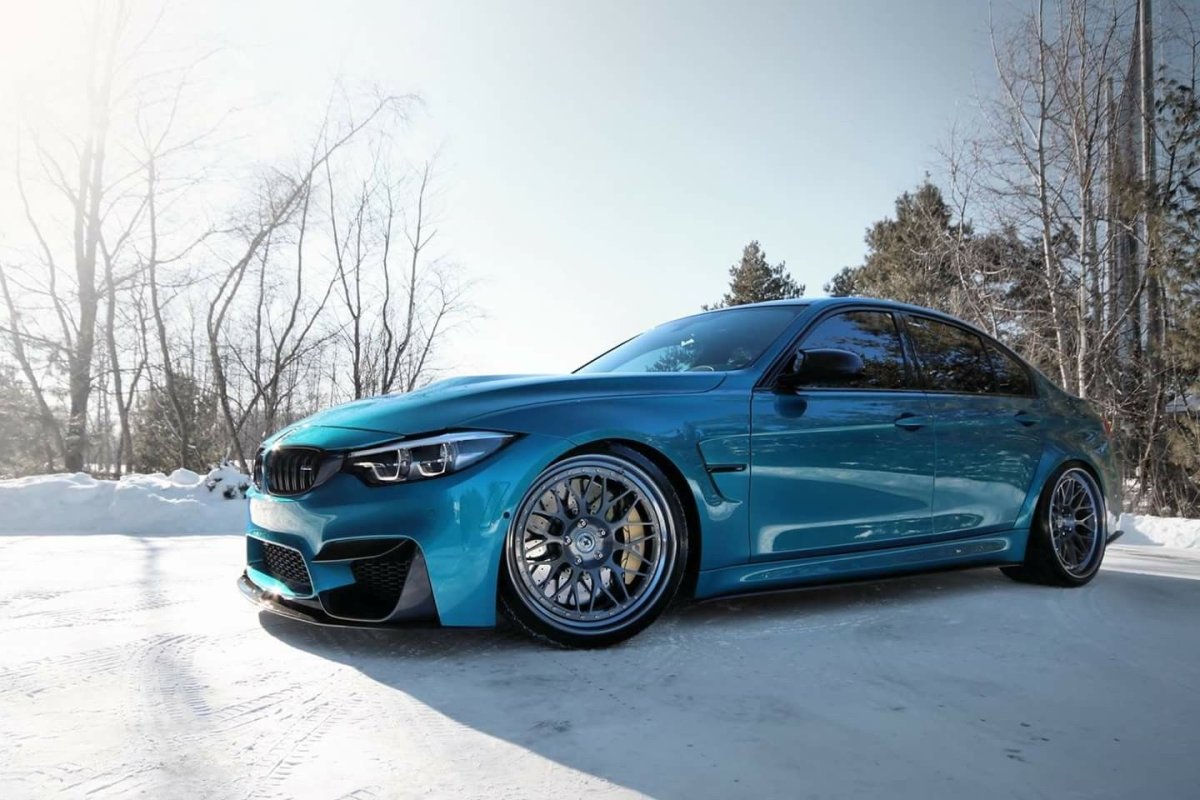 BMW m3 f80 Atlantis Blue