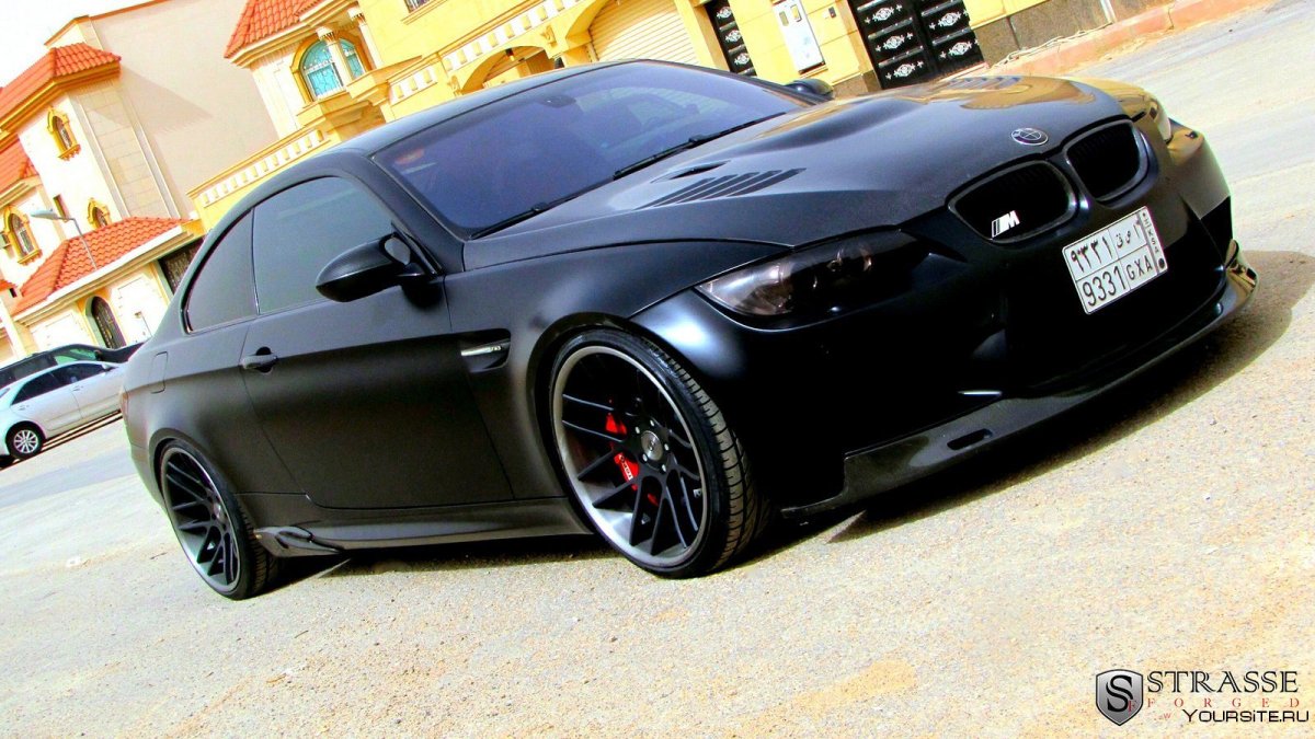 BMW e92 Black Tuning