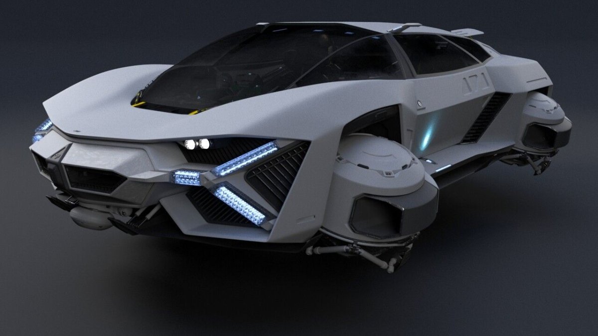 Концепт кары 2020 Cyberpunk