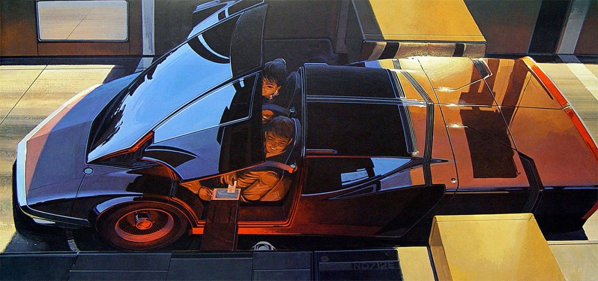 Ретрофутуризм Syd Mead