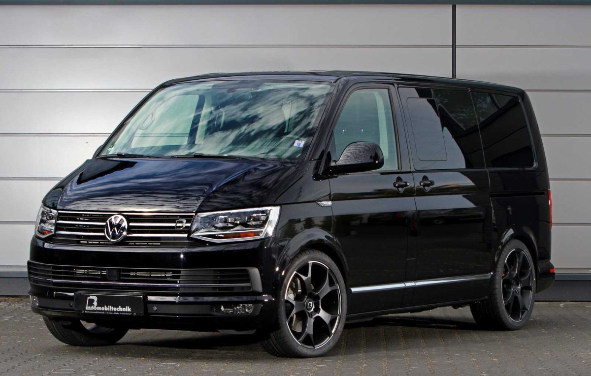 Volkswagen Transporter t6 черный