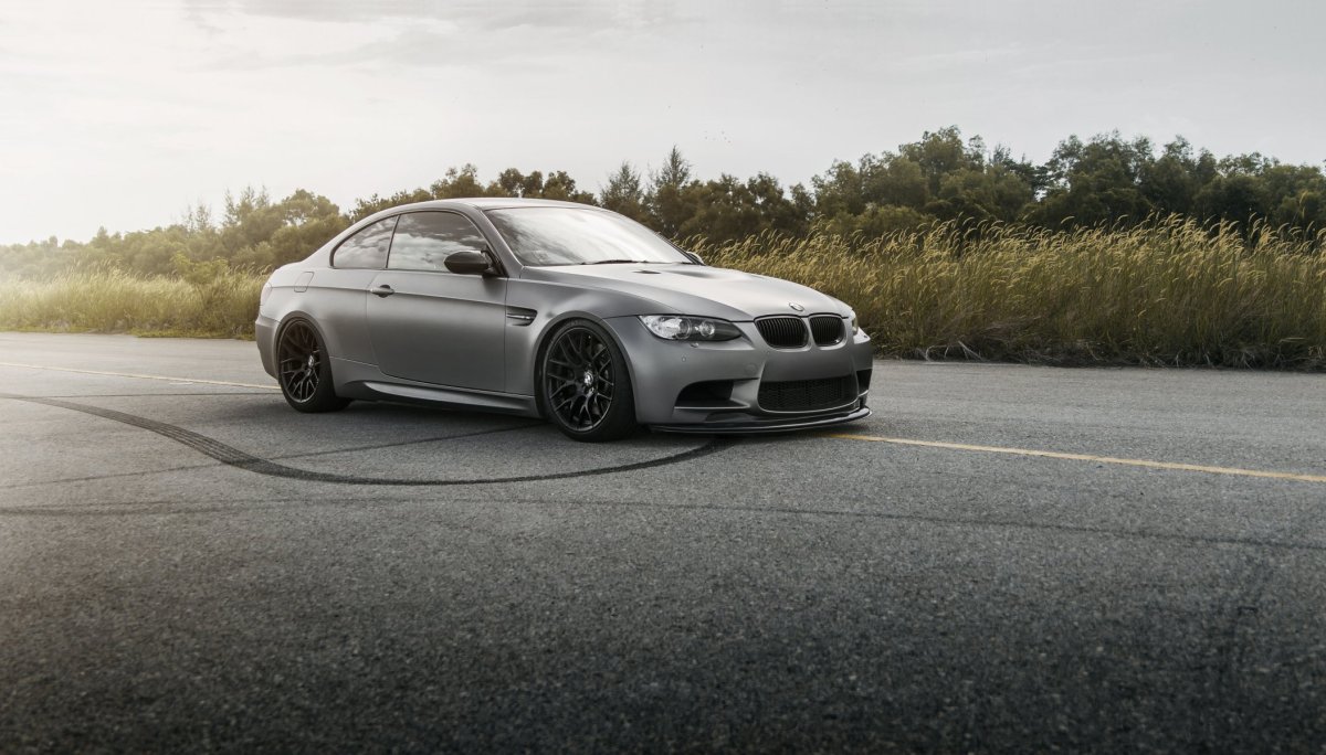 BMW e92 серый