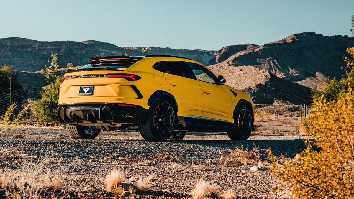 Lamborghini Urus 2021 Yellow FHD