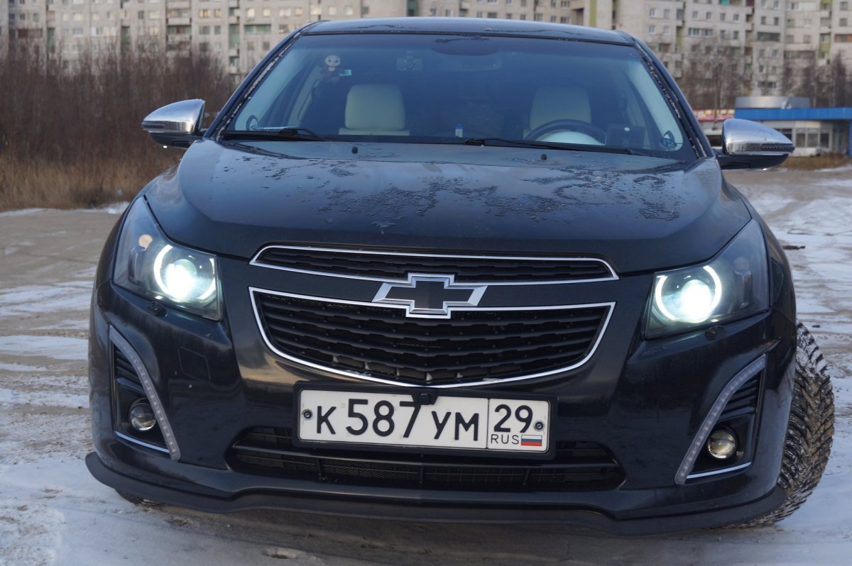 Линзы Шевроле Круз камаростаил