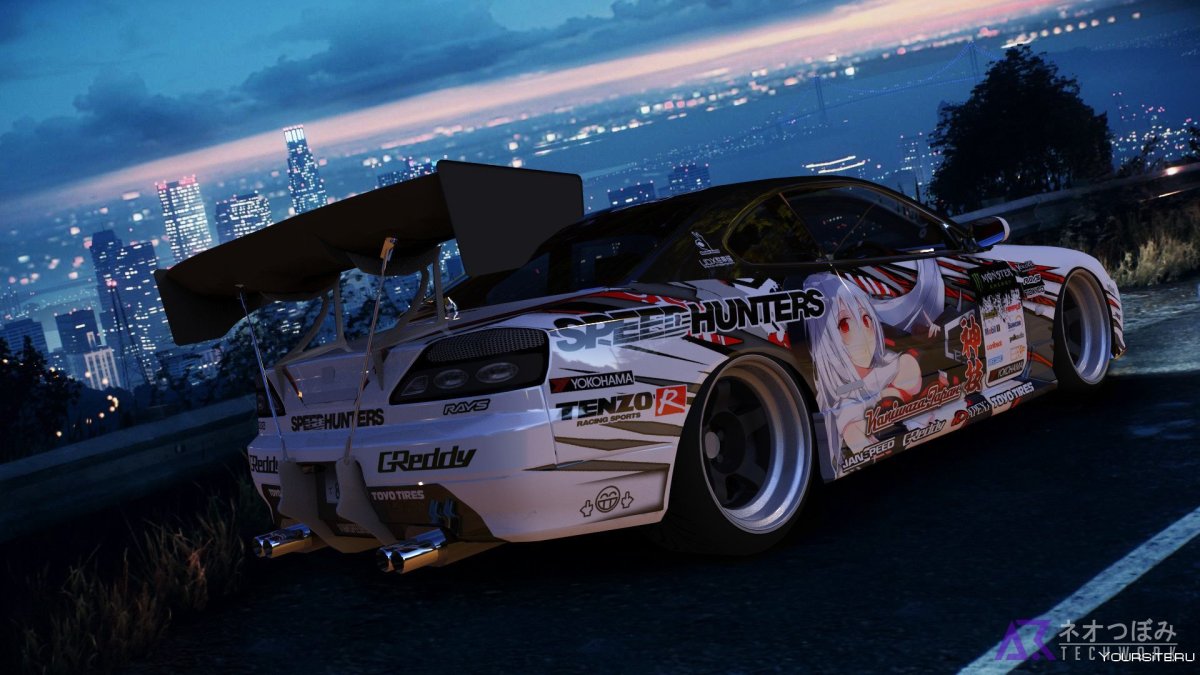 Nissan Silvia s15 дрифт ФОНК