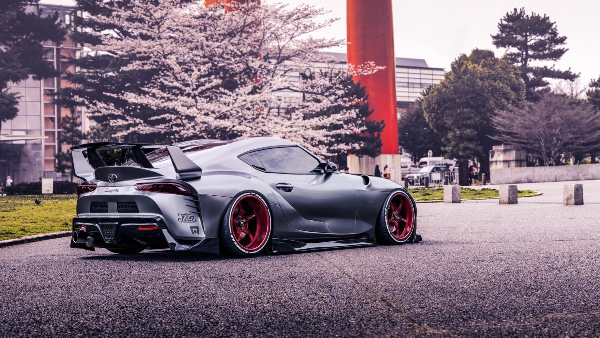 Liberty walk's 2020 Toyota Supra