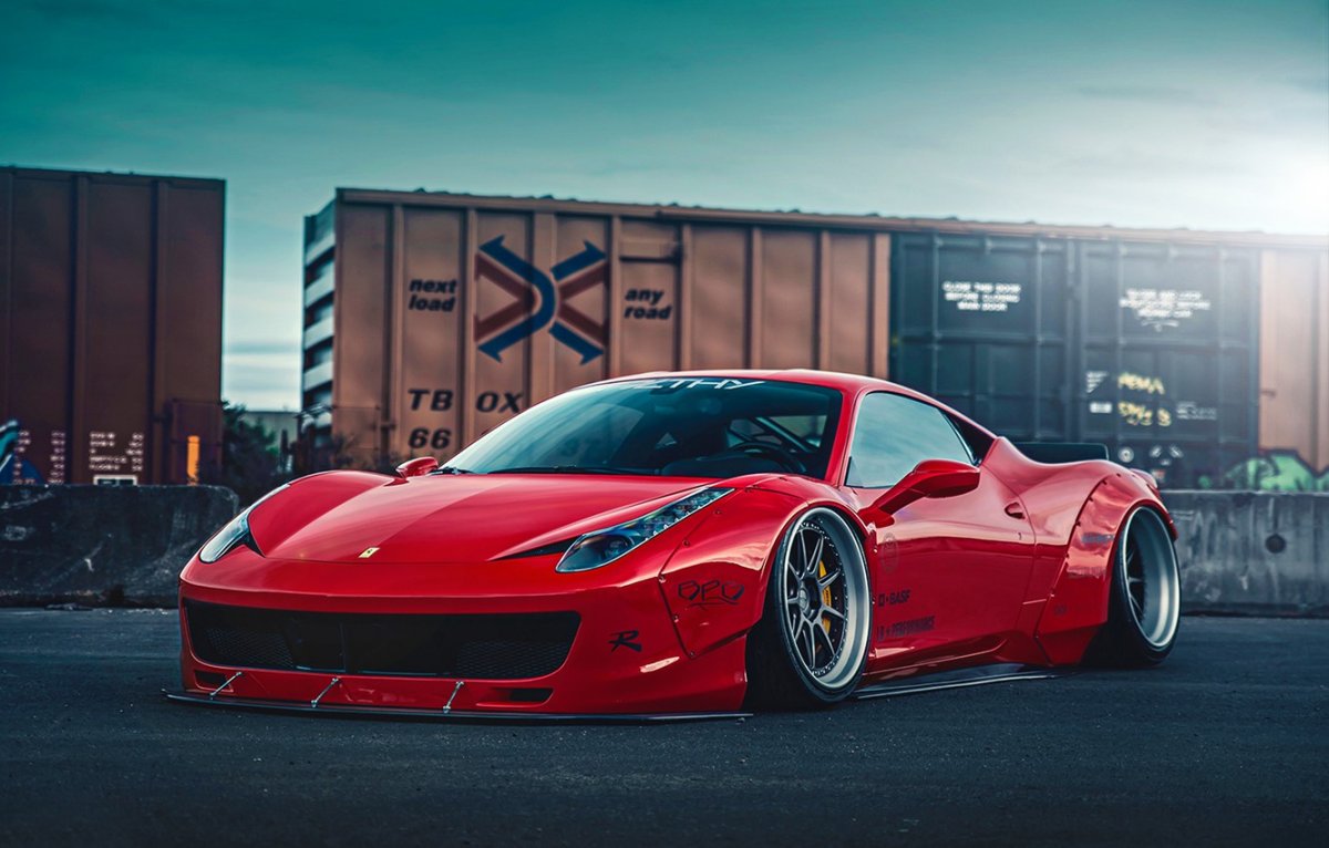 Ferrari 458 Italia Liberty walk