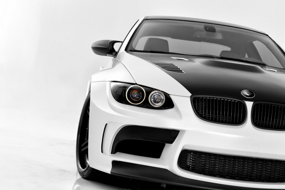 BMW m3 e92 Black and White