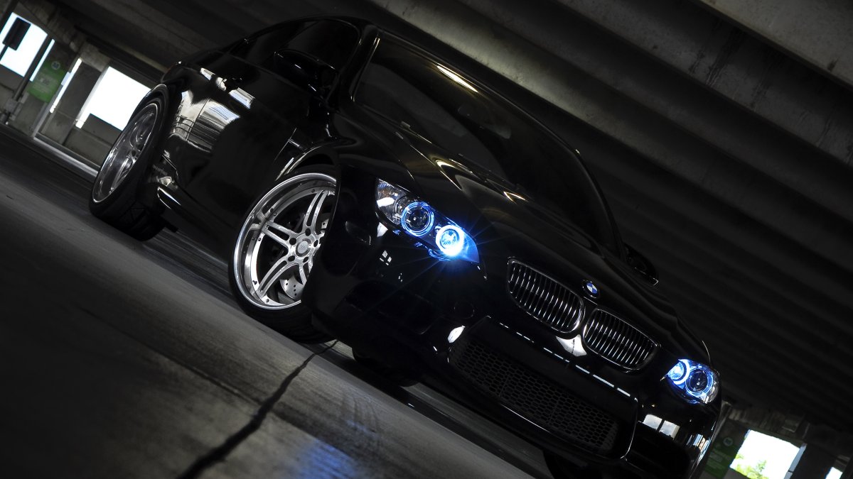 BMW f01 Black Lights