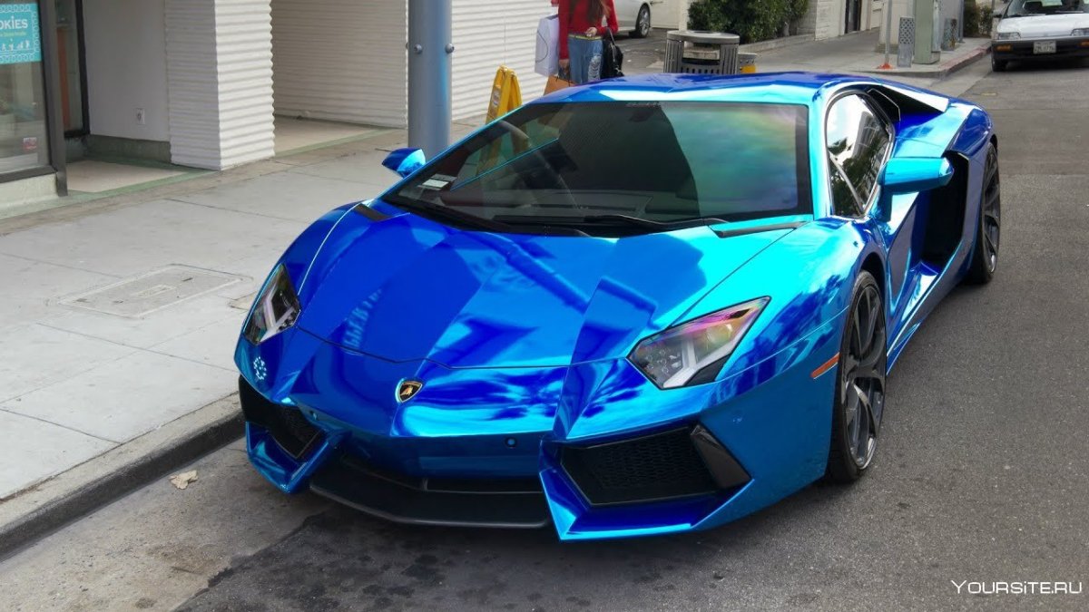 Lamborghini Aventador lp700 Blue