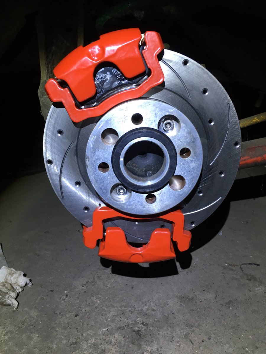 ЗДТ на ВАЗ 2107 2 суппорта