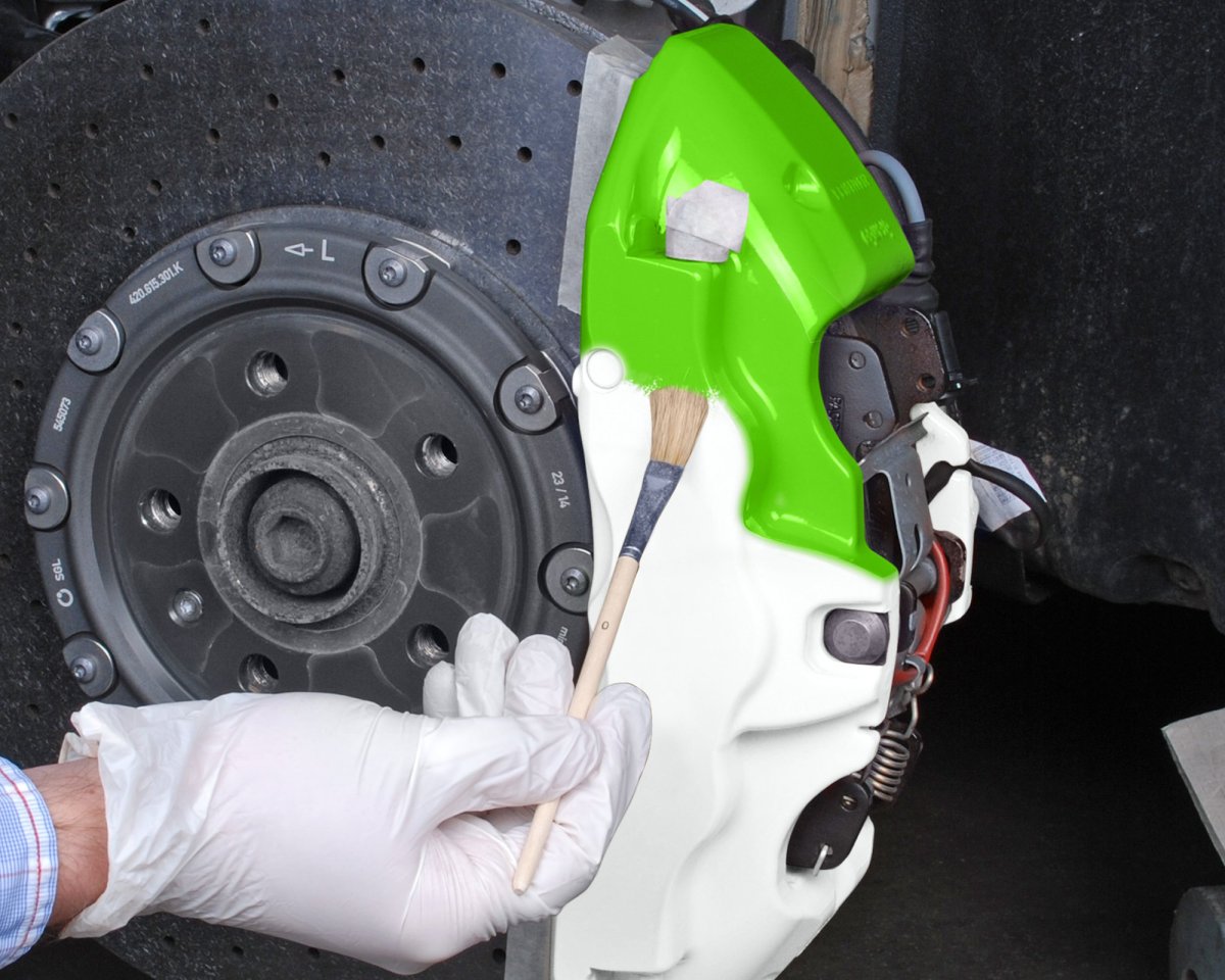 Краска для суппортов Foliatec Red Neon