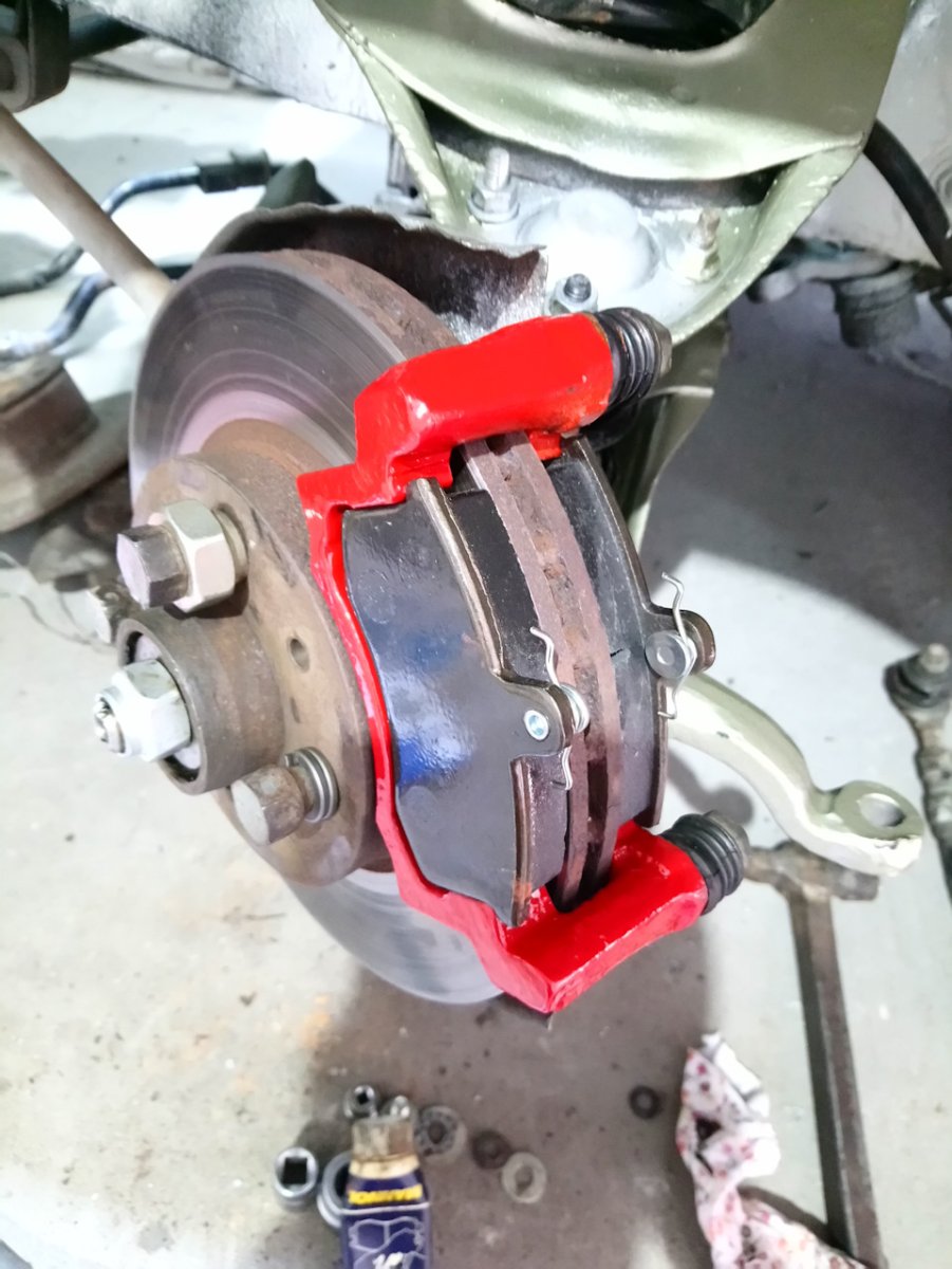 Передние суппорта ВАЗ 2110