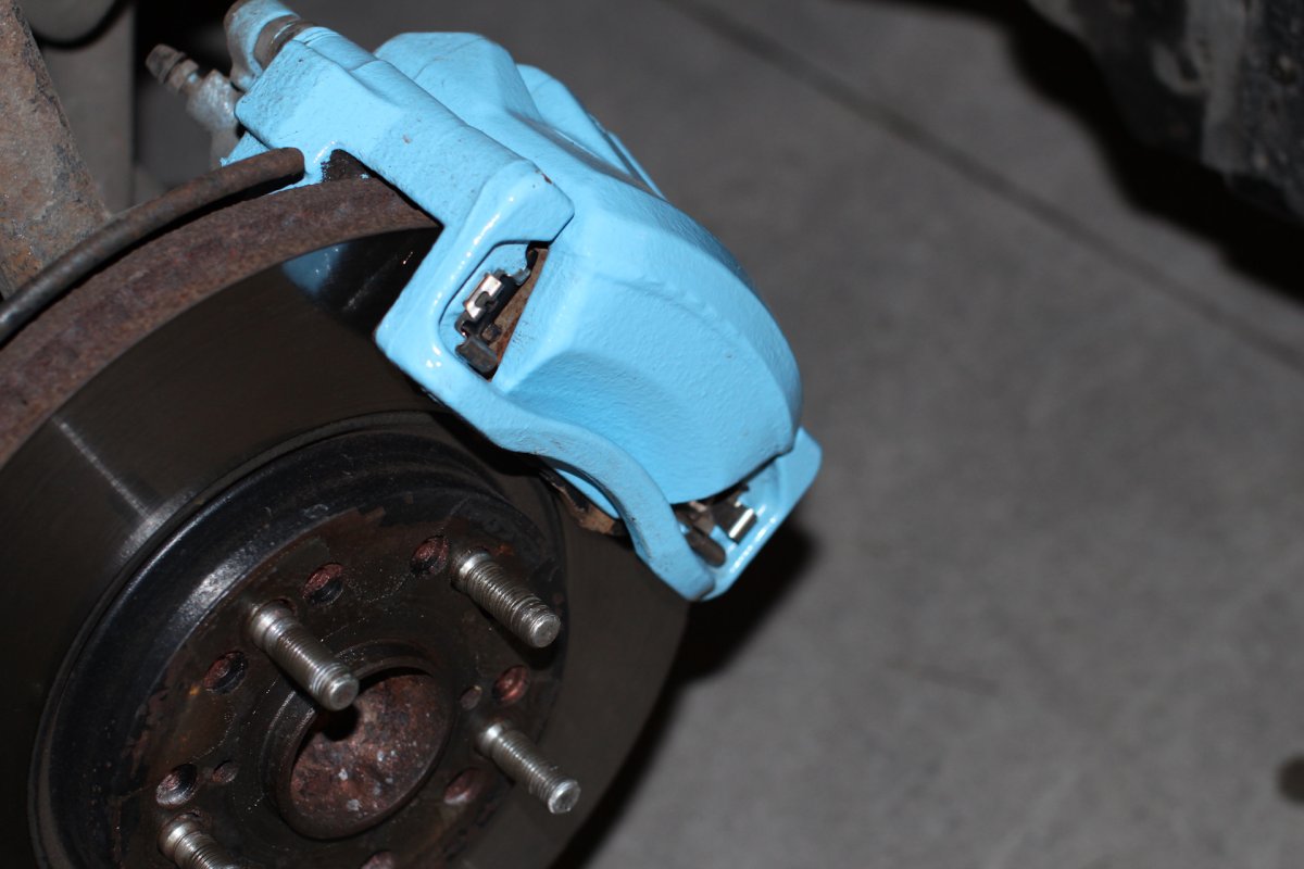 Крашенные суппорта