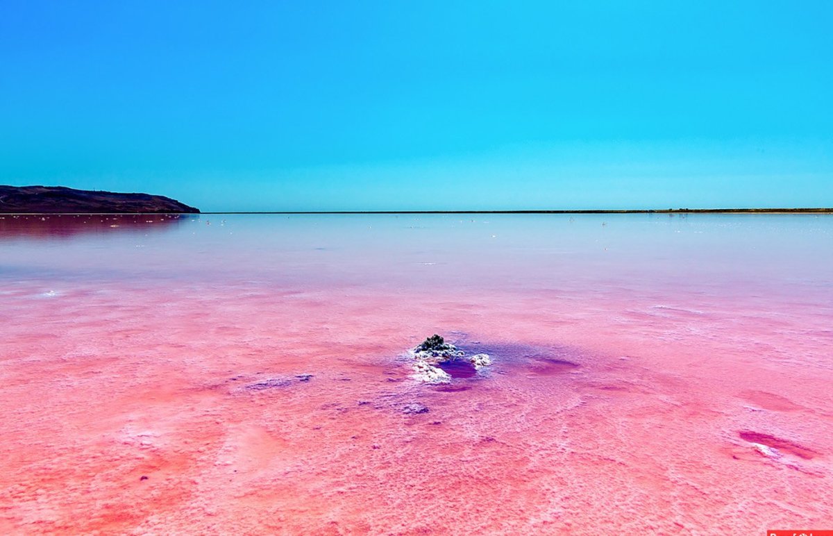 Кобейтуз розовое озеро
