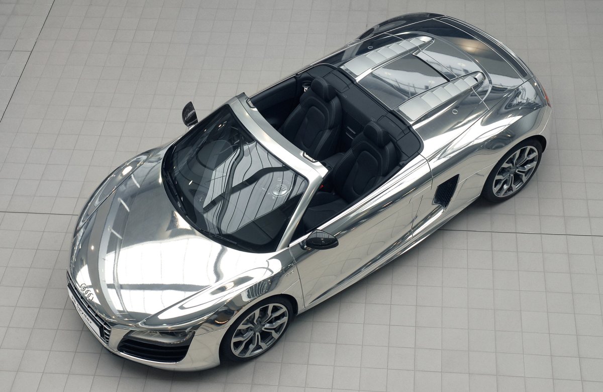 Audi r8 сверху