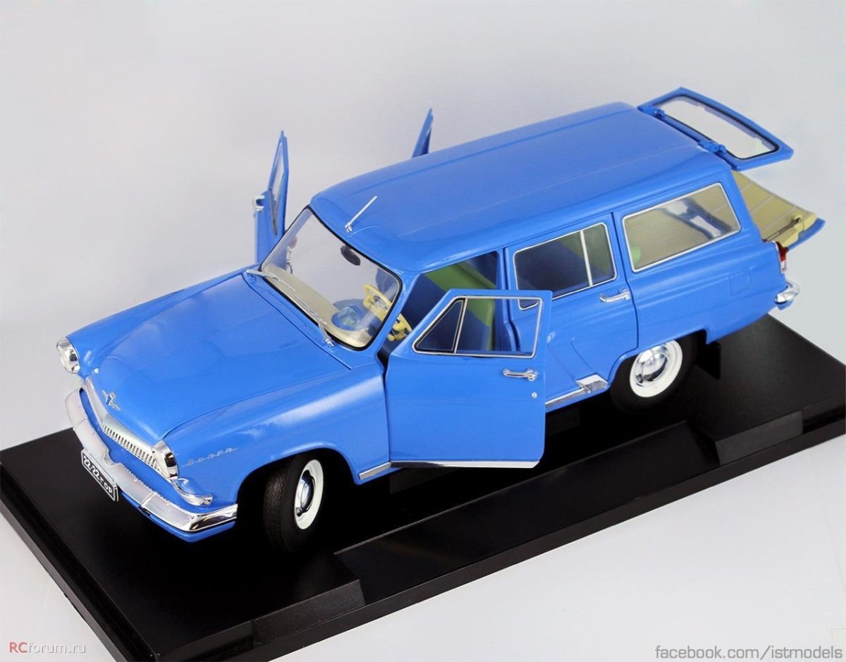 ГАЗ 1:18 22в ist models