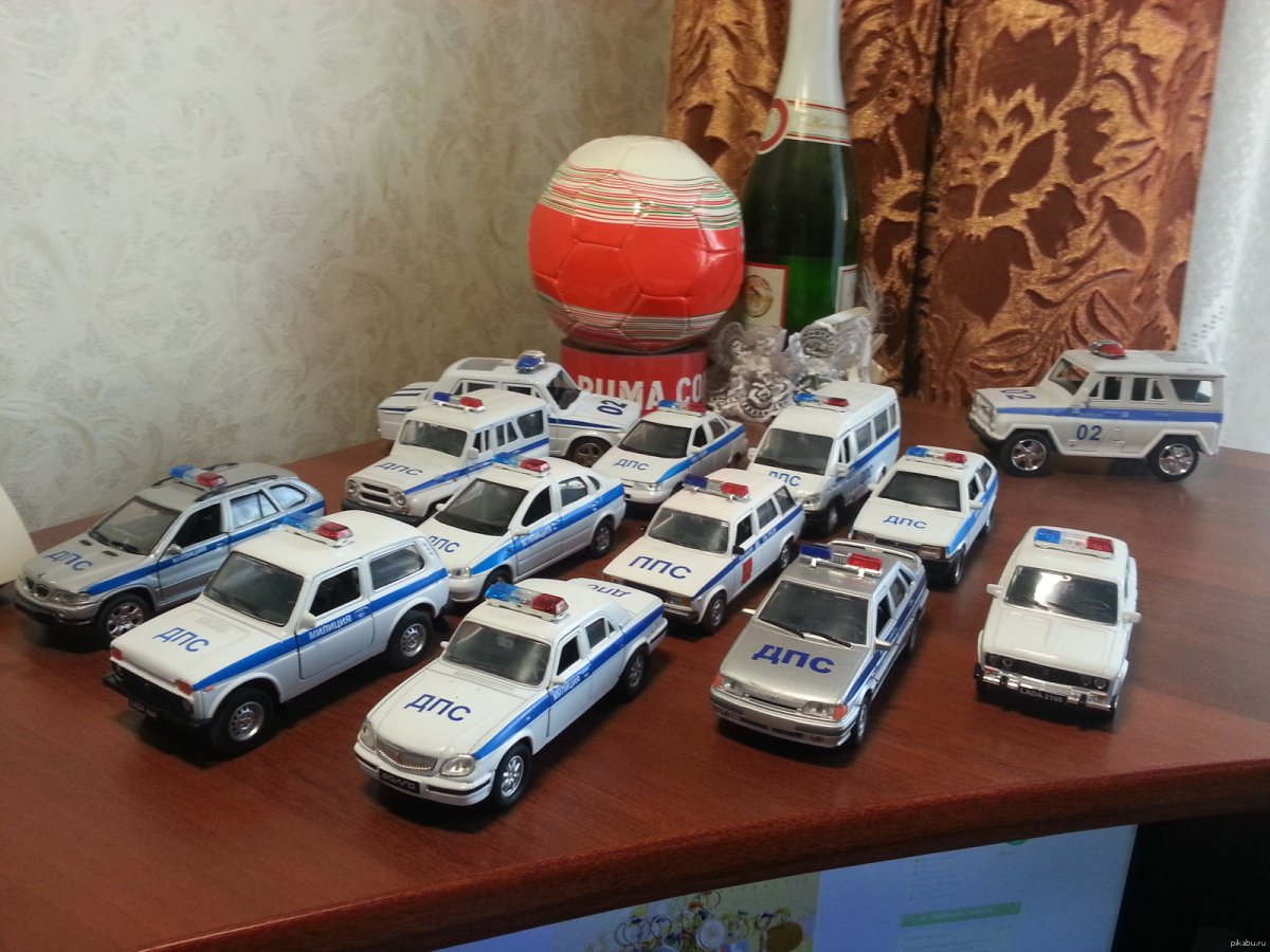 Коллекционные полицейские машины