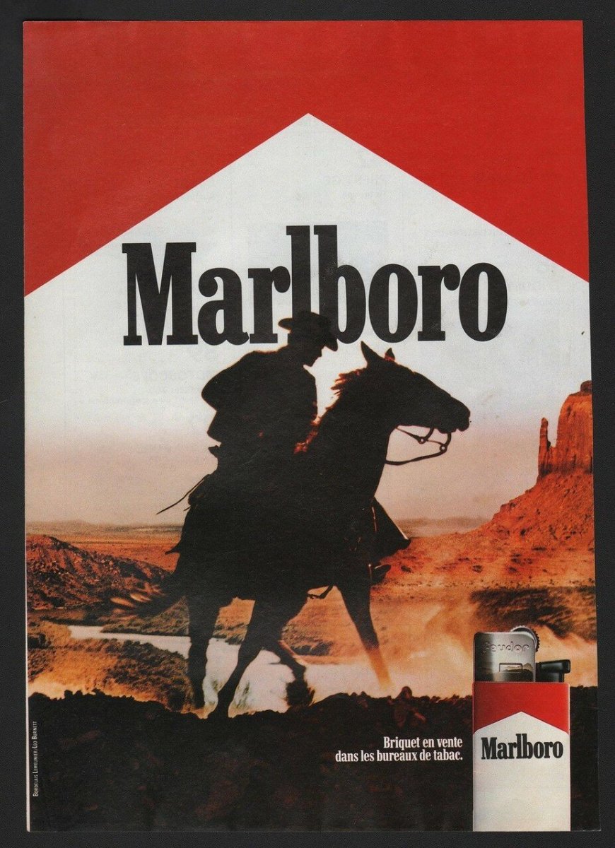 Плакаты сигарет Мальборо